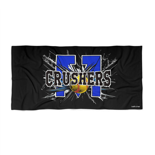 Crushers Beach Towel -Perfect for Pool, Vacation, Gym, or Gift