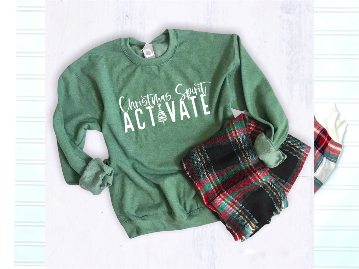 Christmas Spirit Activate - White
