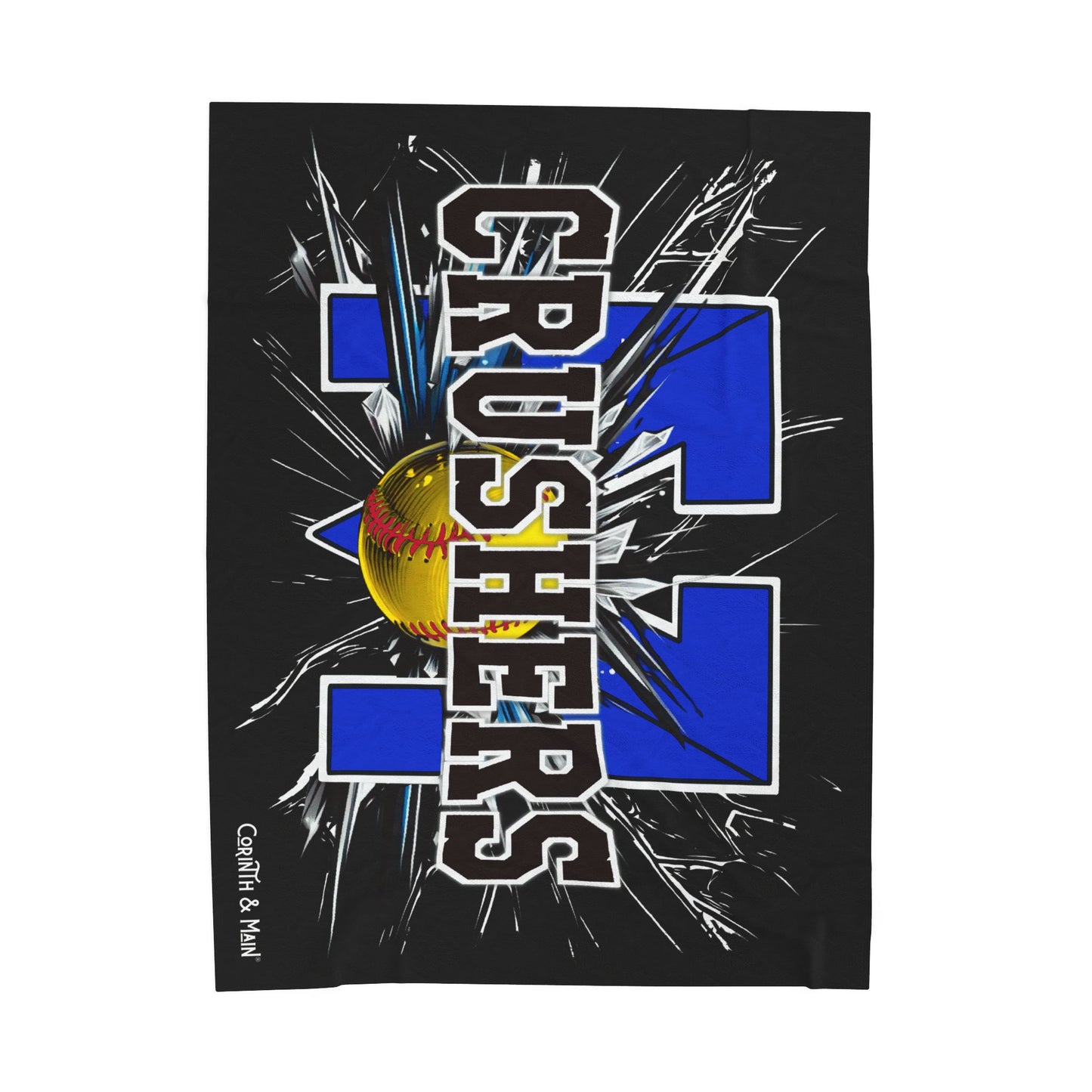 Crushers Plush Blanket