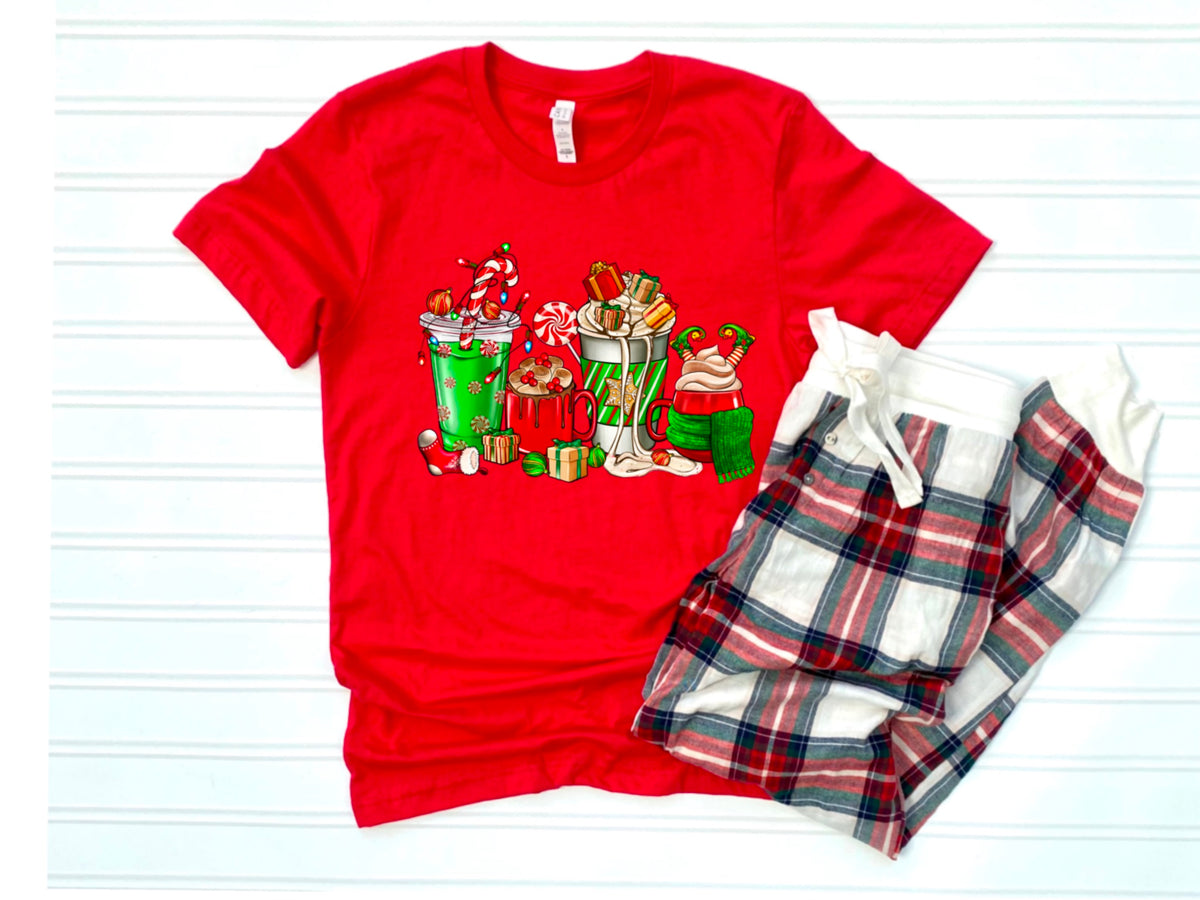 Colorful Christmas Coffee Lover