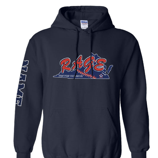 Personalized Rage Western Tidewater Hoodie