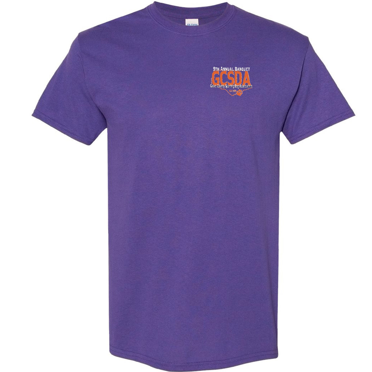 9th Annual Banquet GCSDA T-shirt