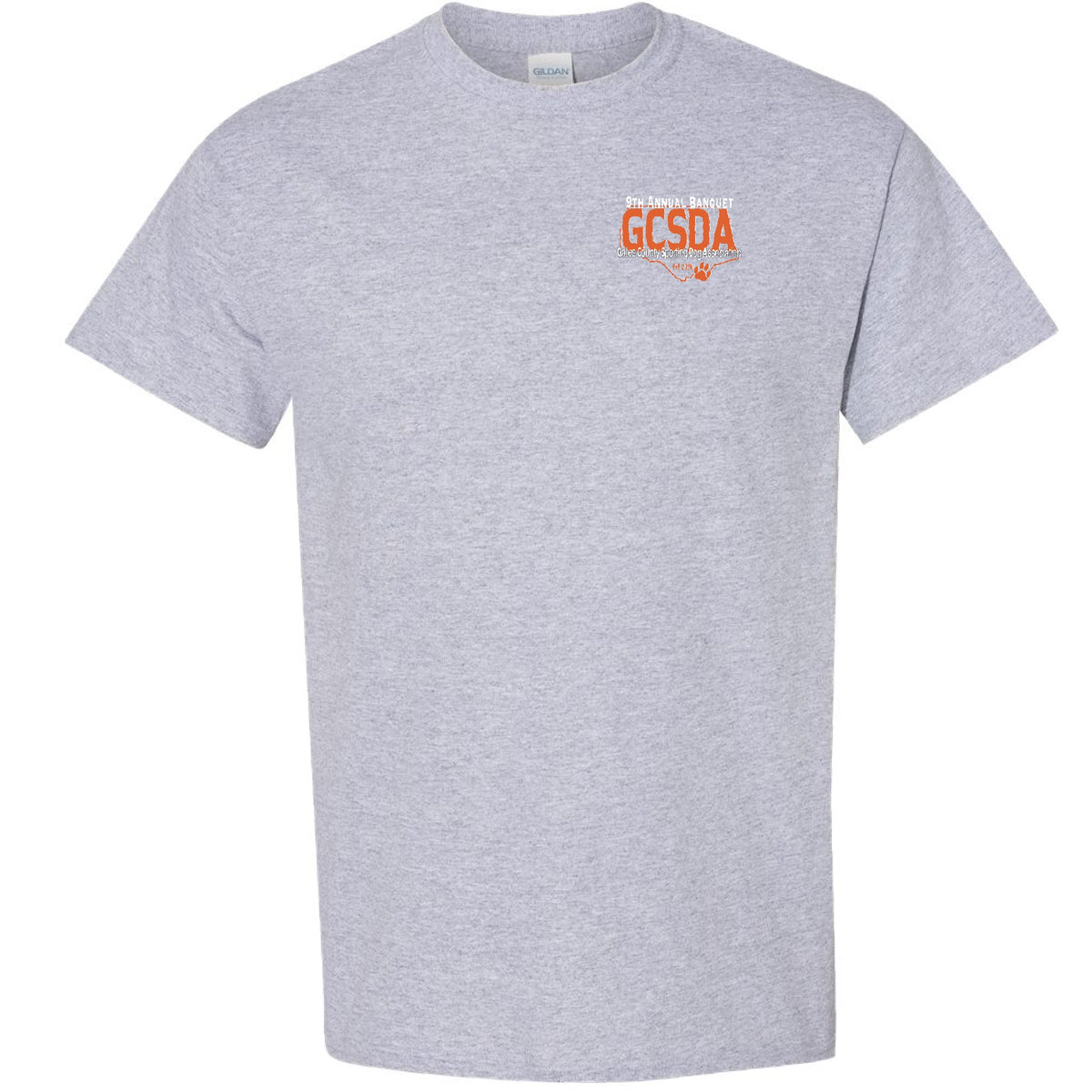 9th Annual Banquet GCSDA T-shirt