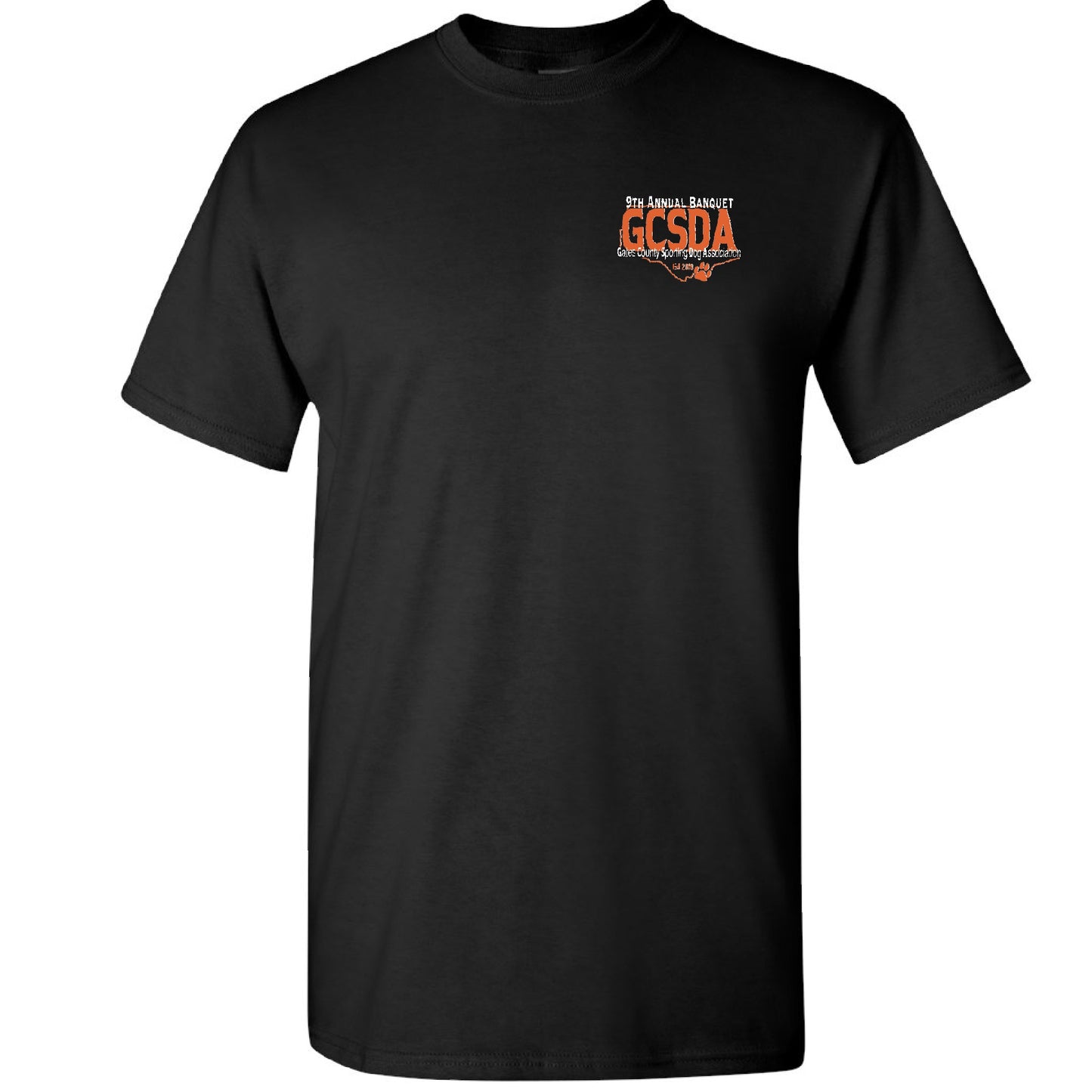 9th Annual Banquet GCSDA T-shirt