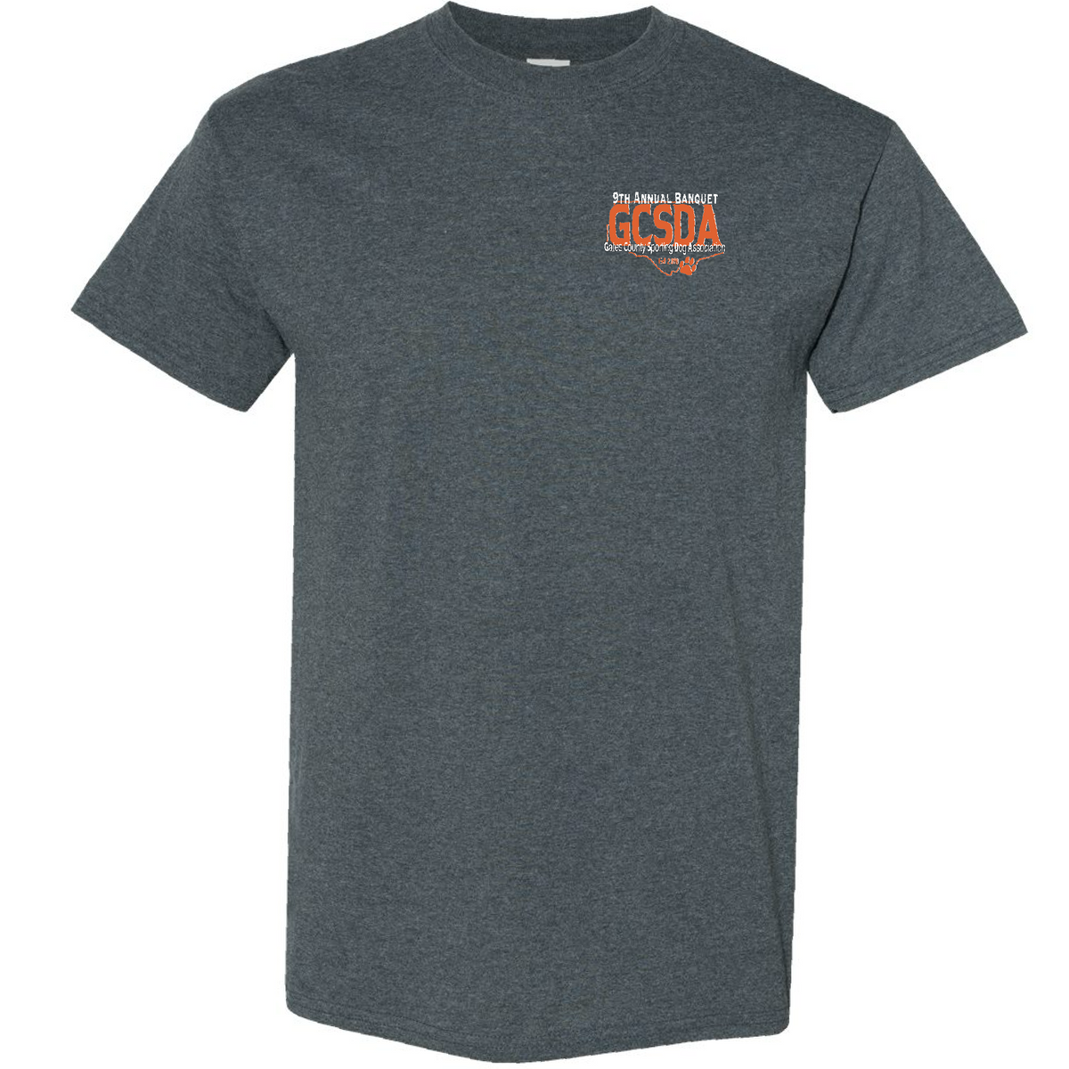 9th Annual Banquet GCSDA T-shirt