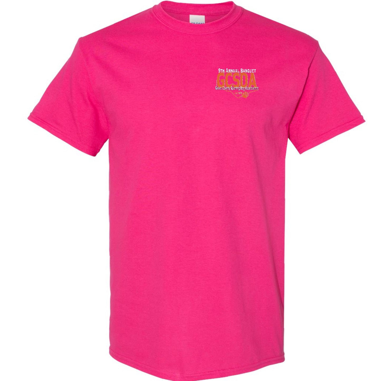 9th Annual Banquet GCSDA T-shirt