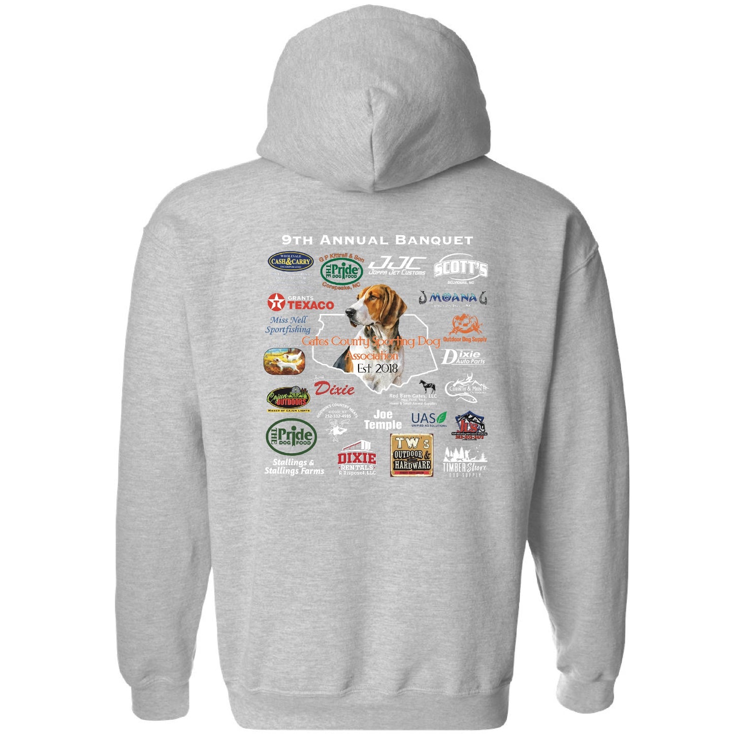 9th Annual Banquet-GCSDA Hoodie Sweatshirt
