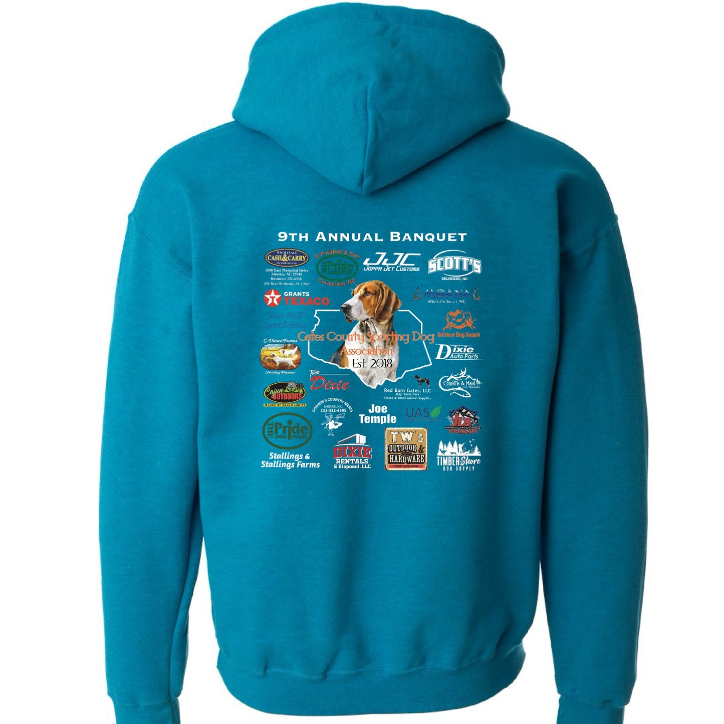 9th Annual Banquet-GCSDA Hoodie Sweatshirt