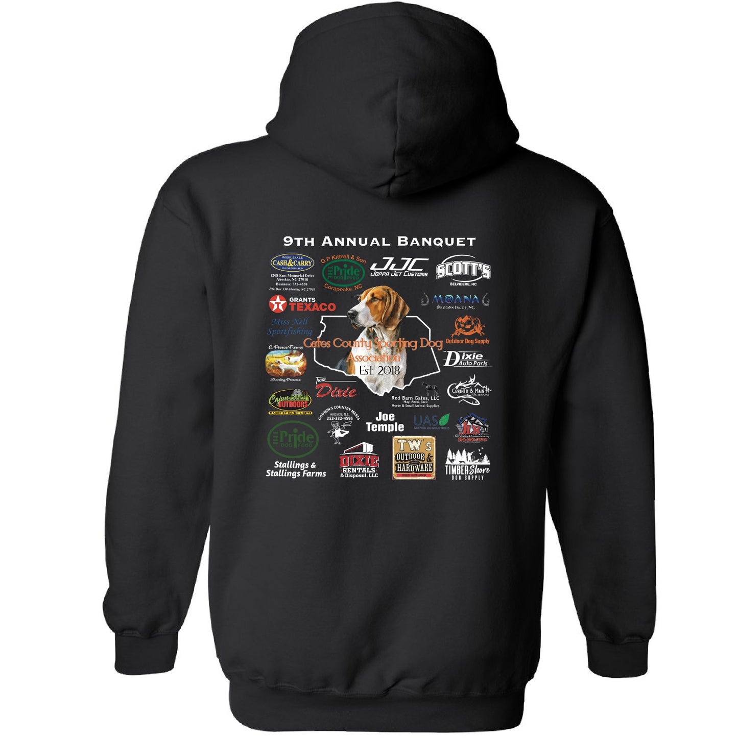 9th Annual Banquet-GCSDA Hoodie Sweatshirt