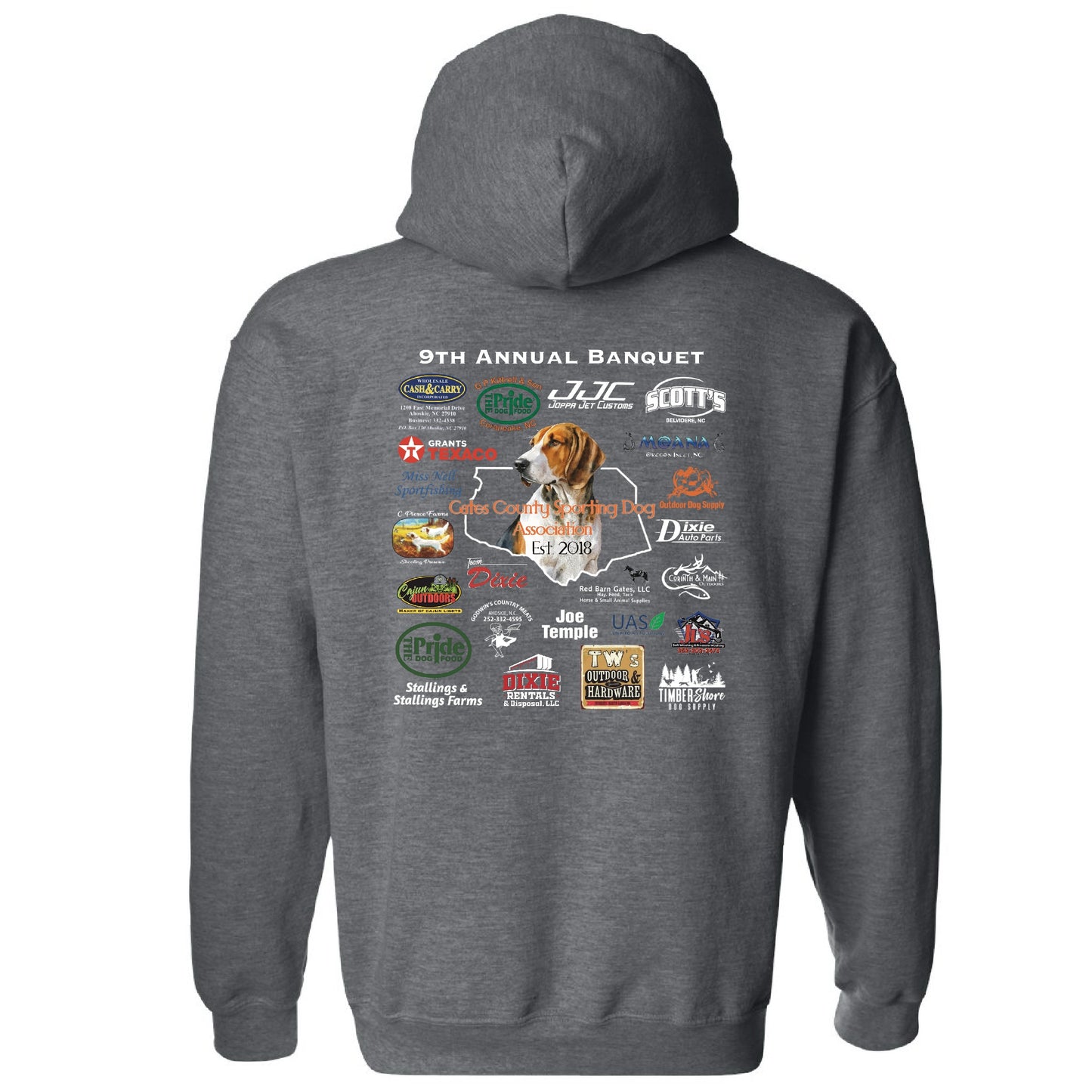 9th Annual Banquet-GCSDA Hoodie Sweatshirt