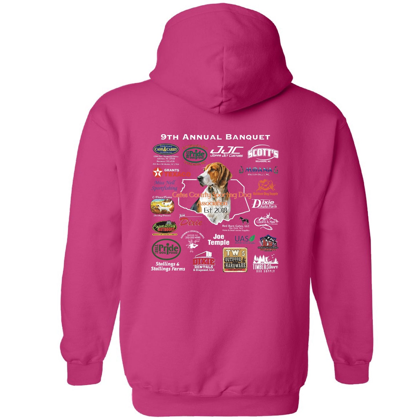 9th Annual Banquet-GCSDA Hoodie Sweatshirt