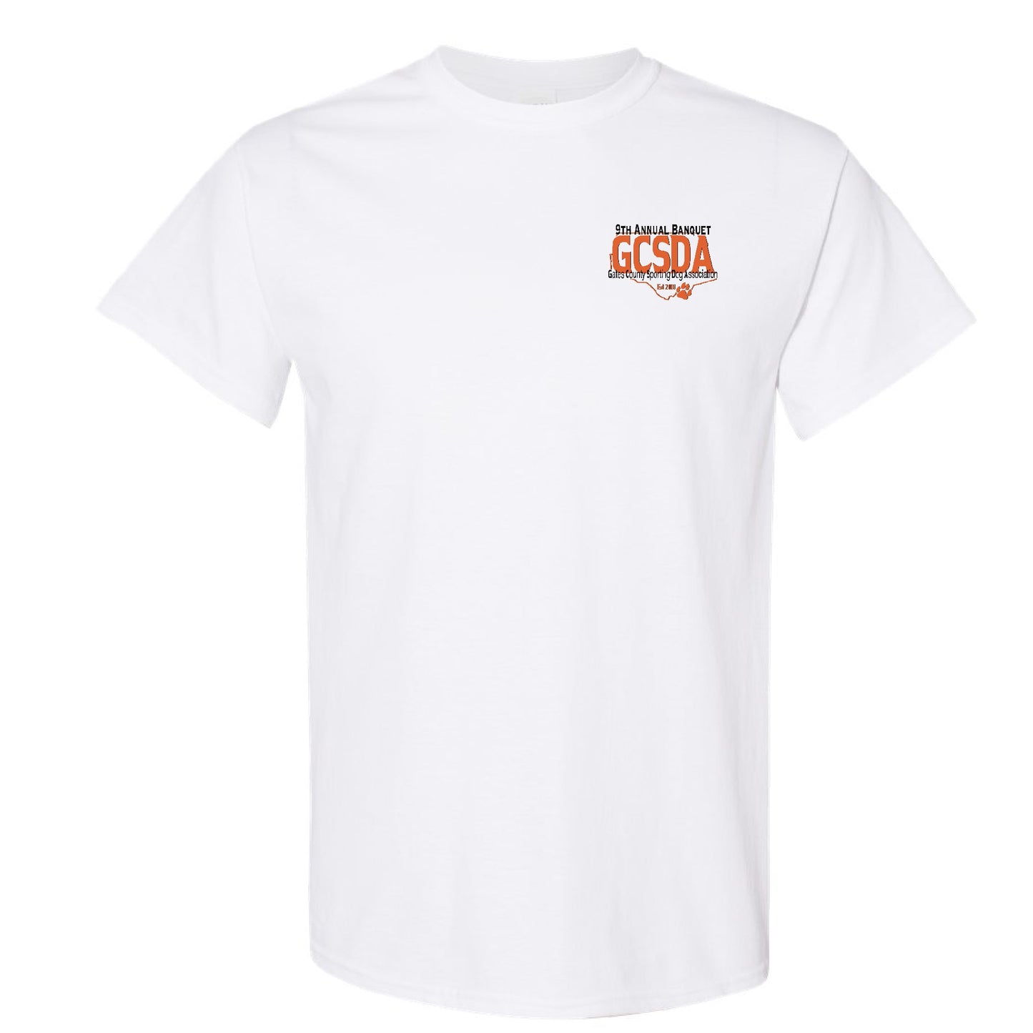 9th Annual Banquet GCSDA T-shirt