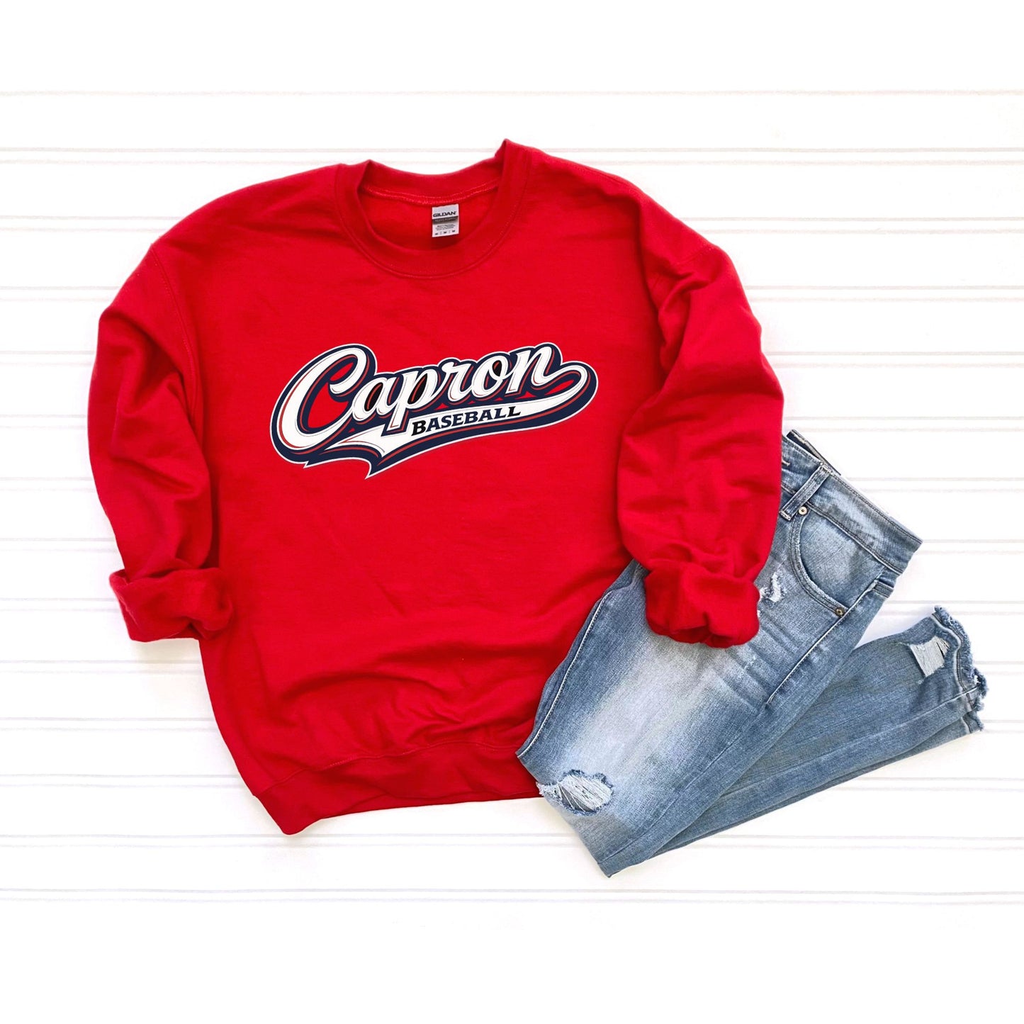 Capron Baseball Crewneck Sweatshirts