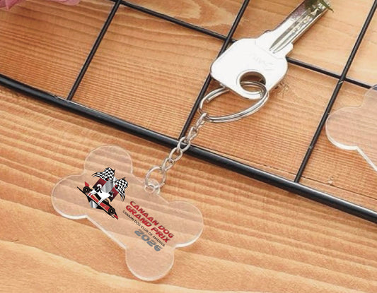 Event Acrylic Dog Tag Keychain- Canaan Dog Club of America