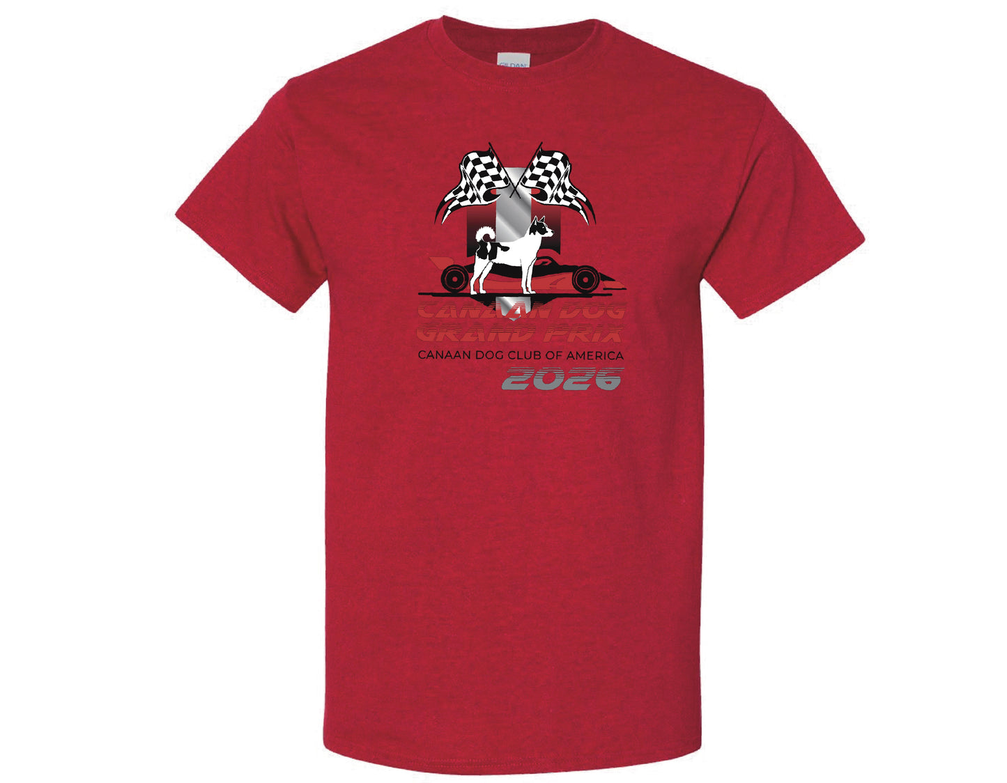 Front Design Canaan Dog Club of America Event T-shirt