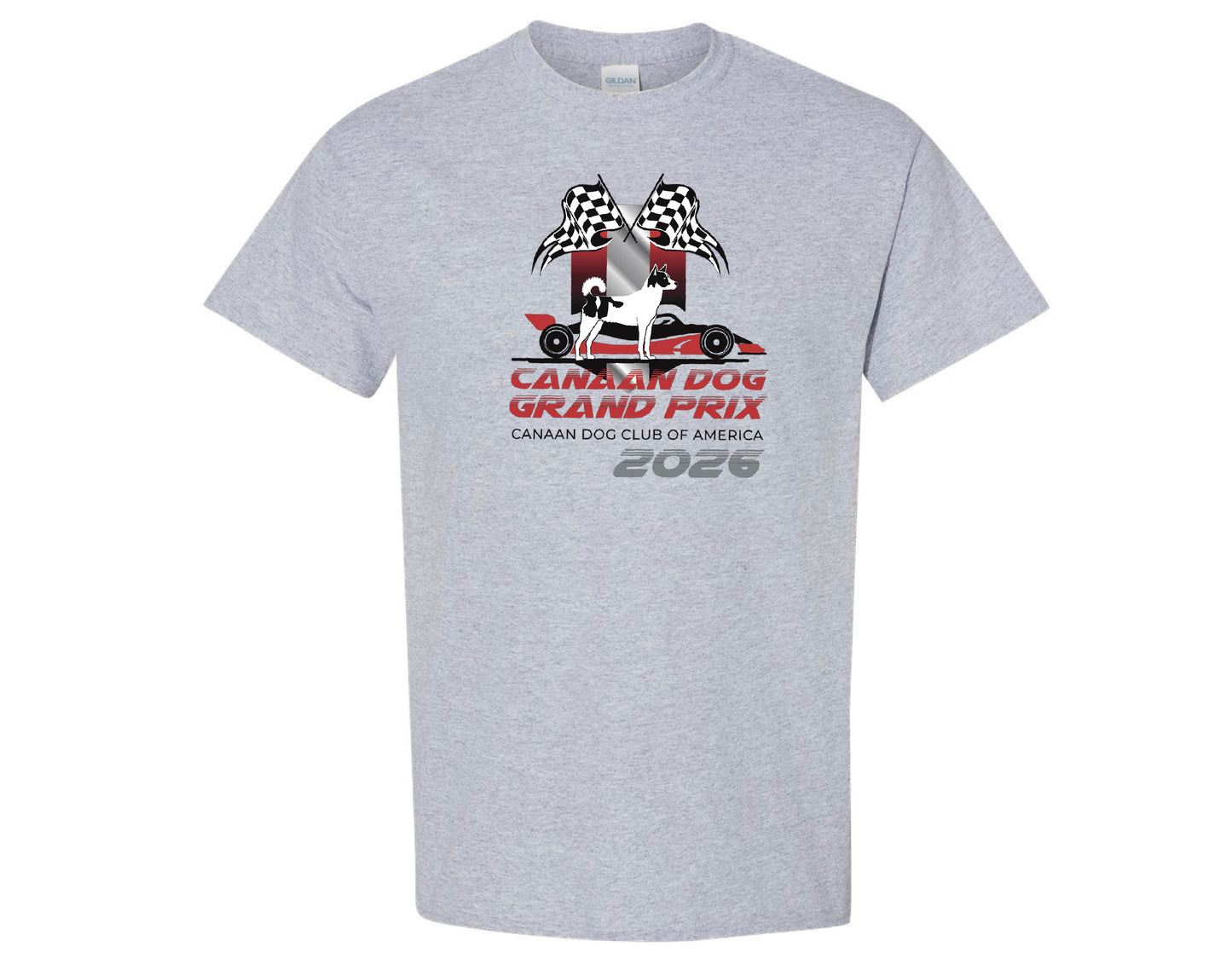 Front Design Canaan Dog Club of America Event T-shirt