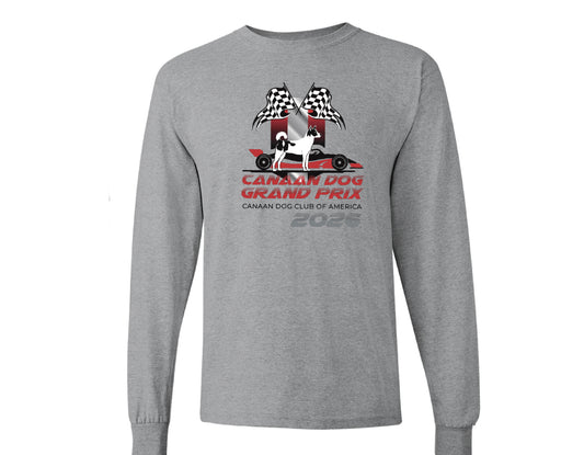 Front Design Canaan Dog Club of America Event Long Sleeve T-shirt