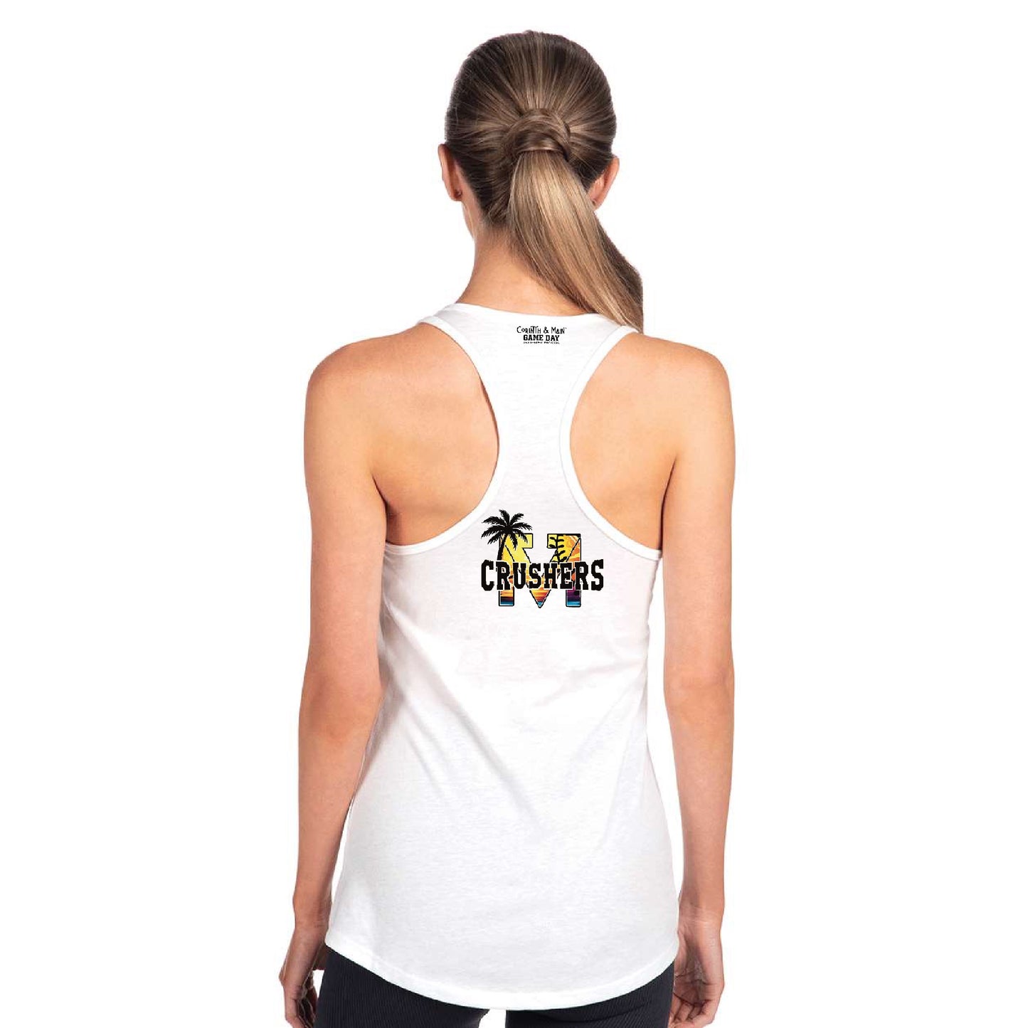 Crushers Softball Myrtle Beach Women's Racerback Tank