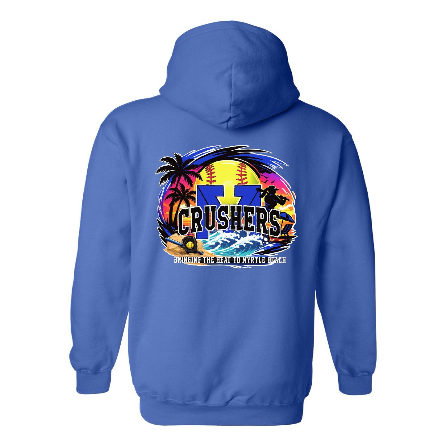 Crushers Myrtle Beach Sweatshirt Gear
