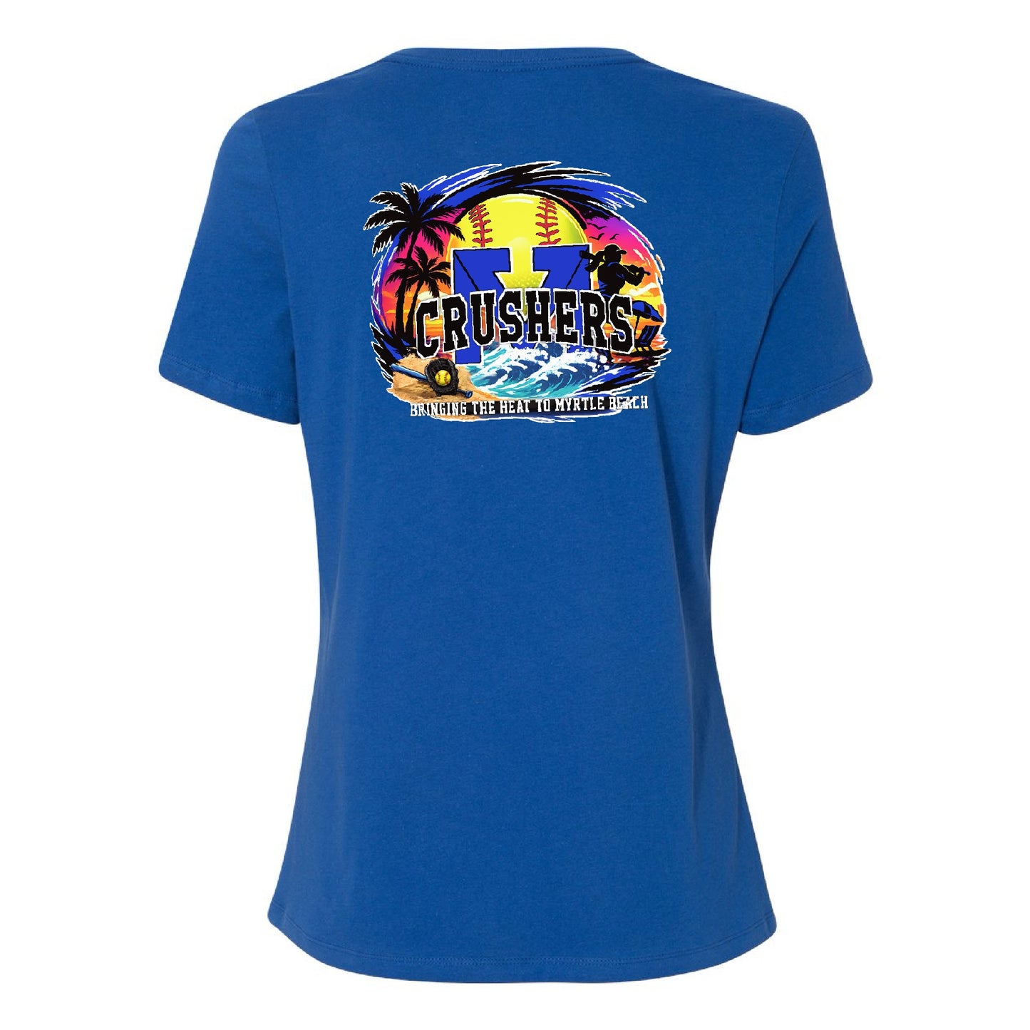 Crushers Myrtle Beach Womans Tee