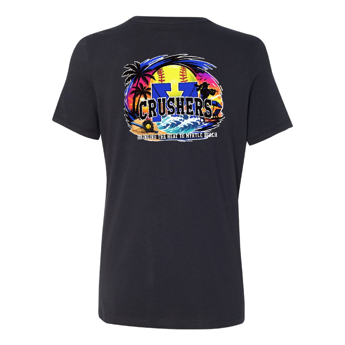 Crushers Myrtle Beach Womans Tee