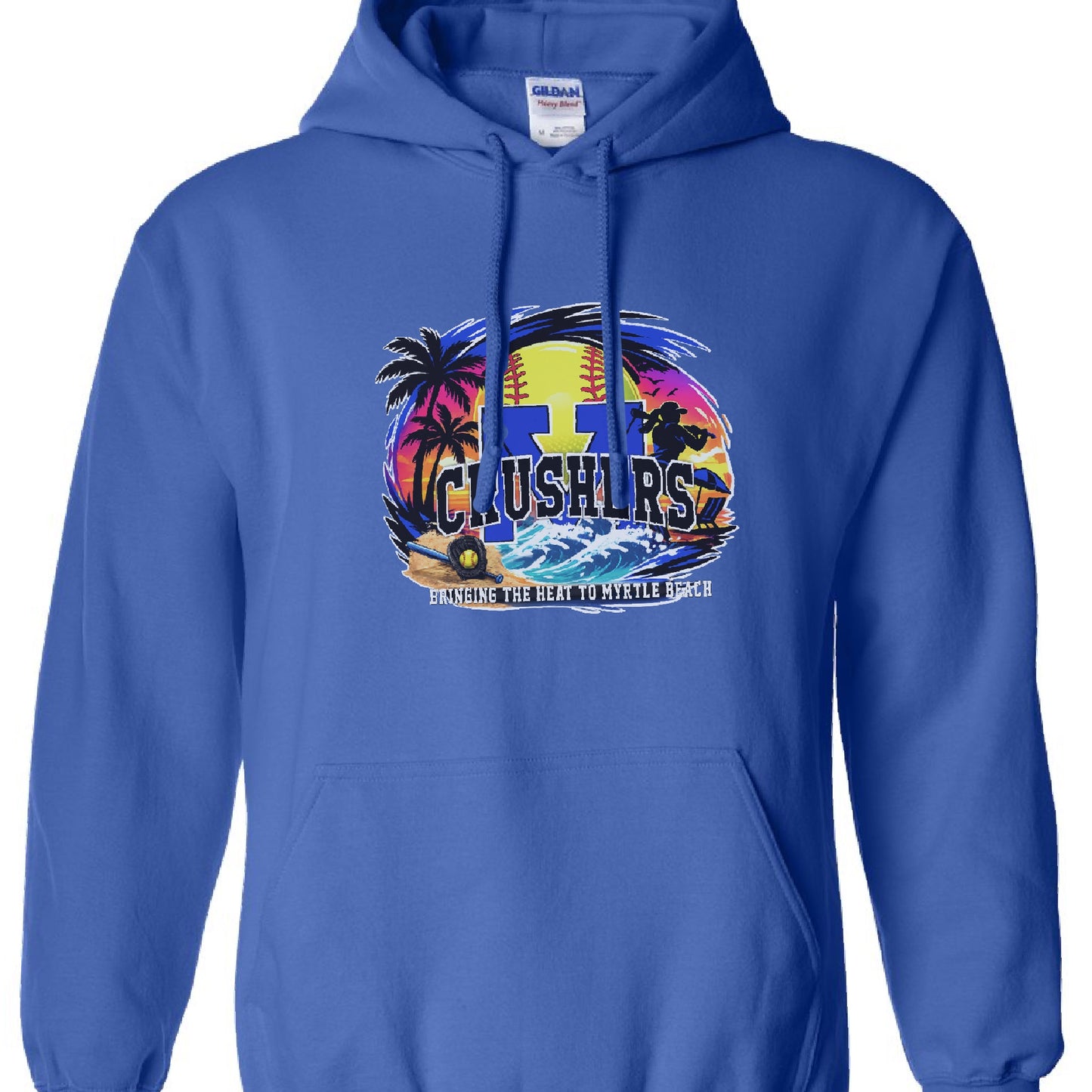 Crushers Roster Myrtle Beach Sweatshirt Gear