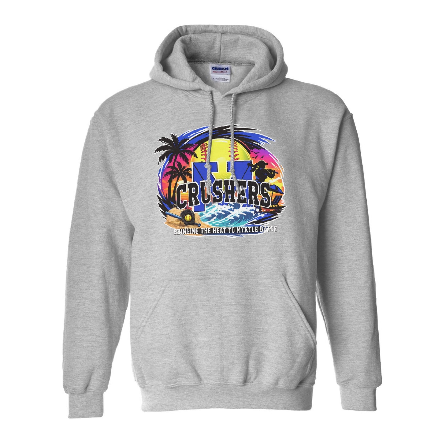 Crushers Roster Myrtle Beach Sweatshirt Gear