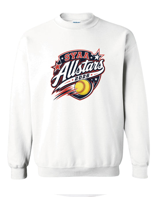 SYAA Allstar Softball Crewneck Sweatshirt