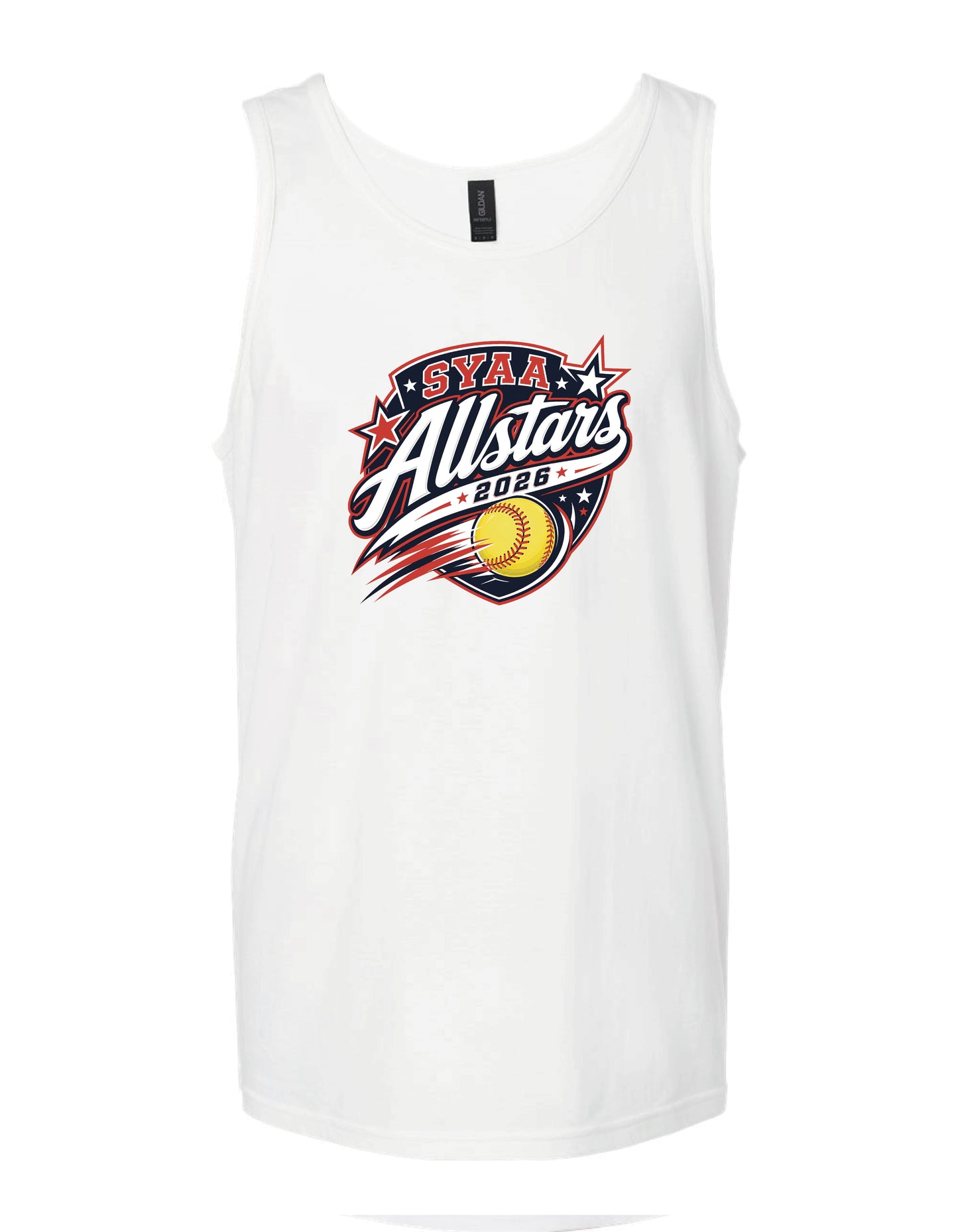 SYAA Allstars Softball Unisex Tank
