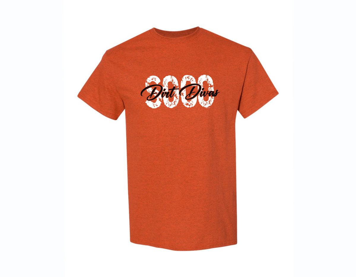 Dirt Divas Classic Orange T-shirts