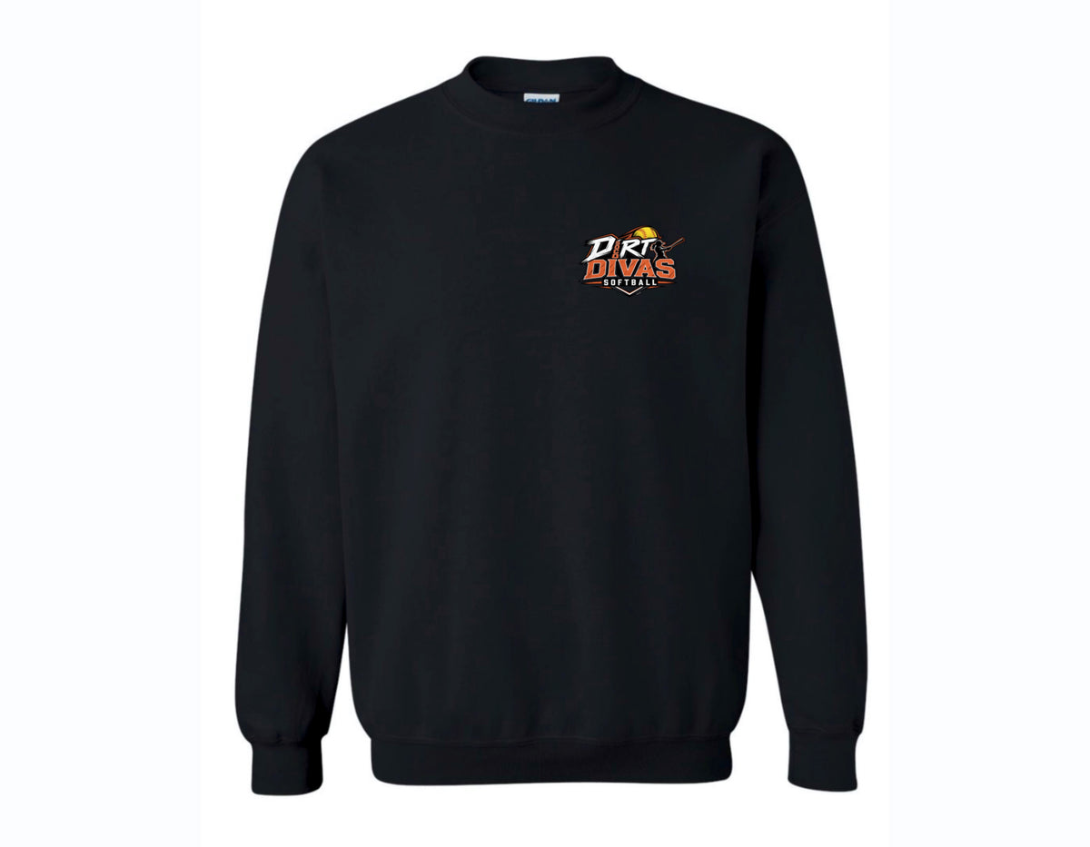 Raised in Diva Dirt Classic Sweatshirts