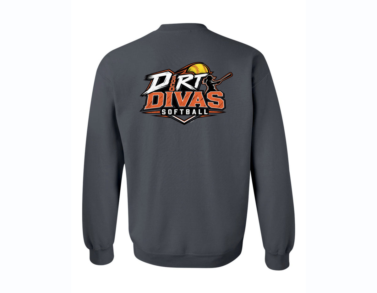 Raised in Diva Dirt Classic Sweatshirts