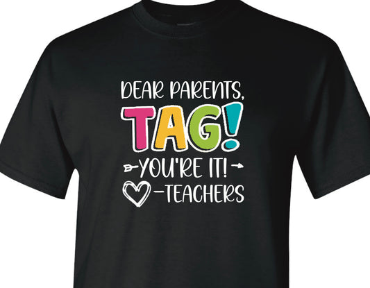 Tag your it Last day of school T-shirt