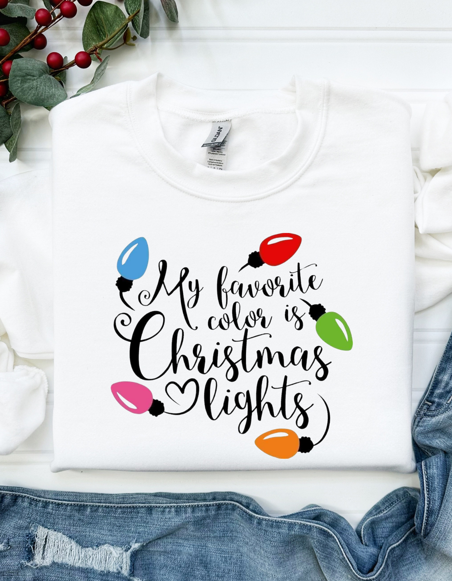 My Favorite Color is Christmas lights