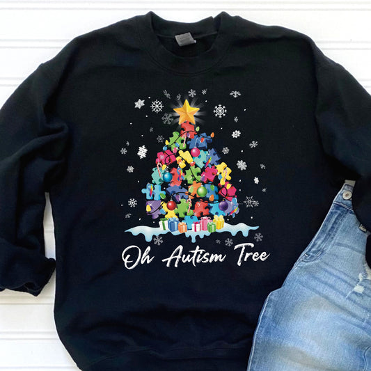 Oh Autism Tree- Holiday