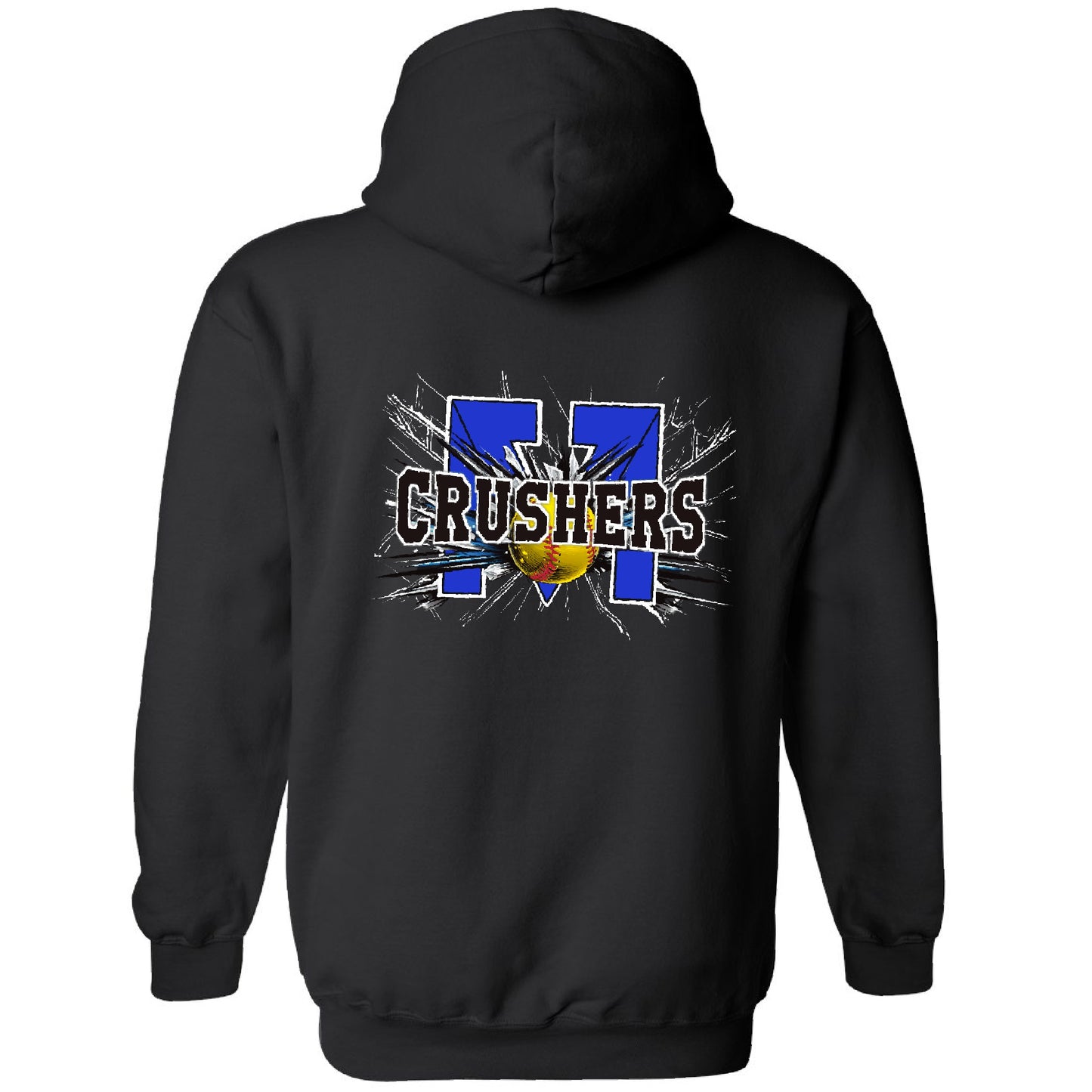 Crushers Full-Zip Hoodie Sweatshirt