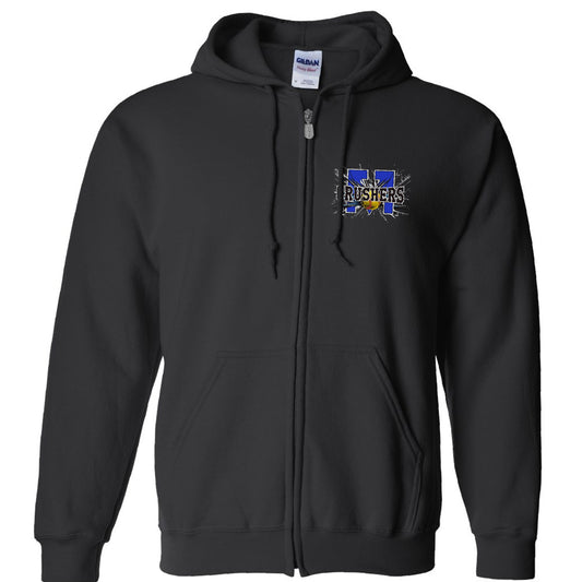 Crushers Full-Zip Hoodie Sweatshirt