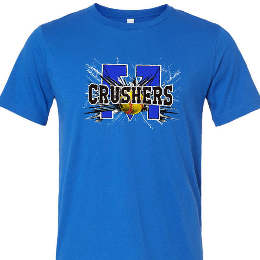 Crushers T-shirt -Bella Canvas