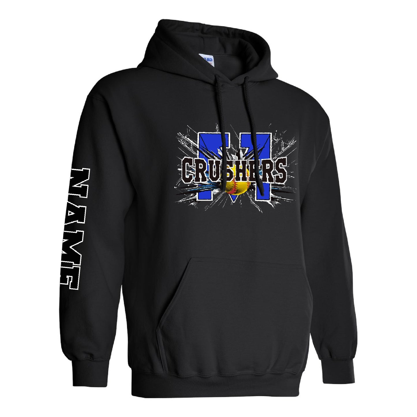 Personalized Crushers Basic Hoodie