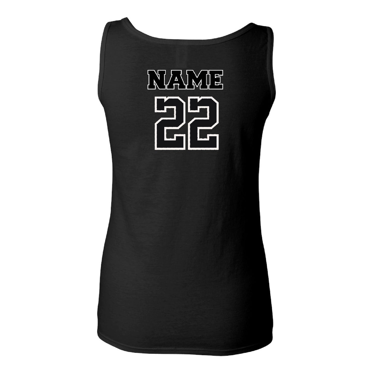 Personalized Crushers Vintage Laces Tank