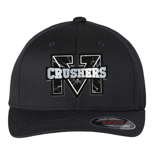 Crushers YOUTH Flex Fit Hat-Black