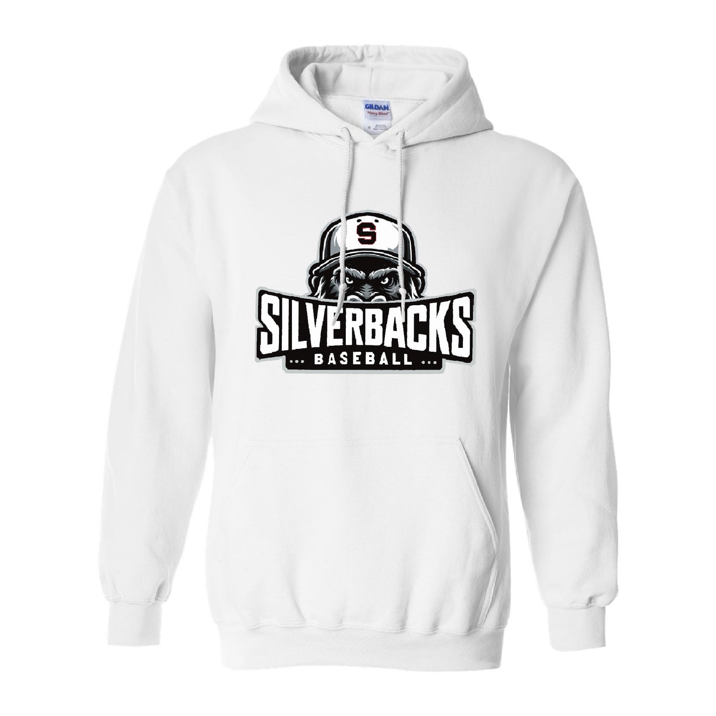 Silverbacks Baseball Sweatshirts - Front Design