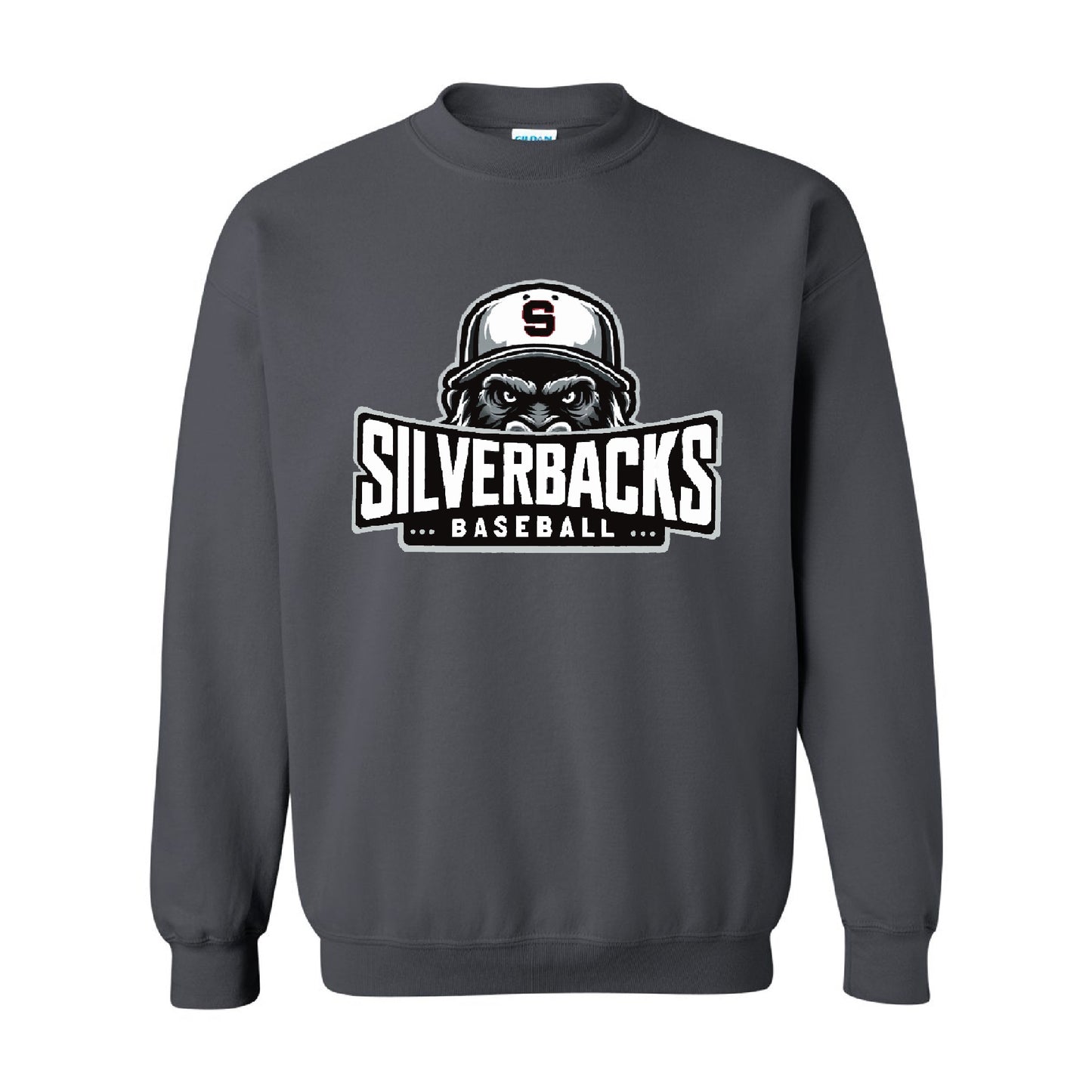 Silverbacks Baseball Sweatshirts - Front Design