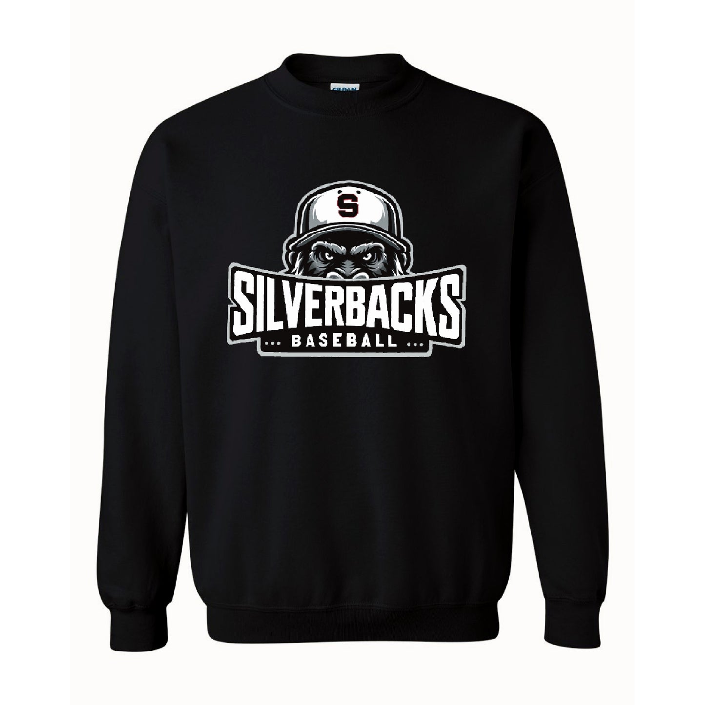 Silverbacks Baseball Sweatshirts - Front Design