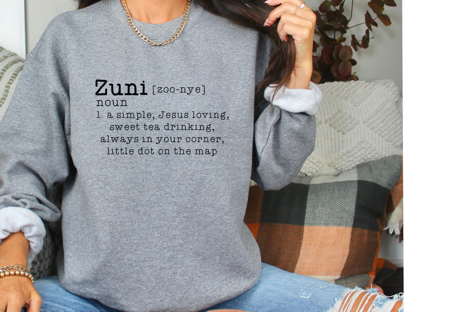 Zuni, Small town Definition
