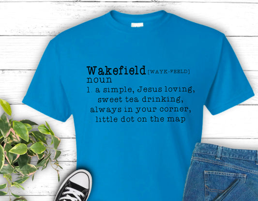 Wakefield, Small Town Definition