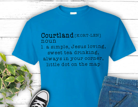 Courtland, Small Town Definition