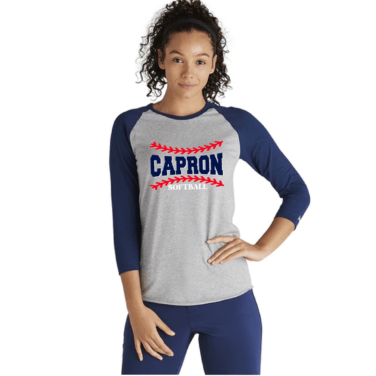 Capron 3/4 Raglan Ball Shirt