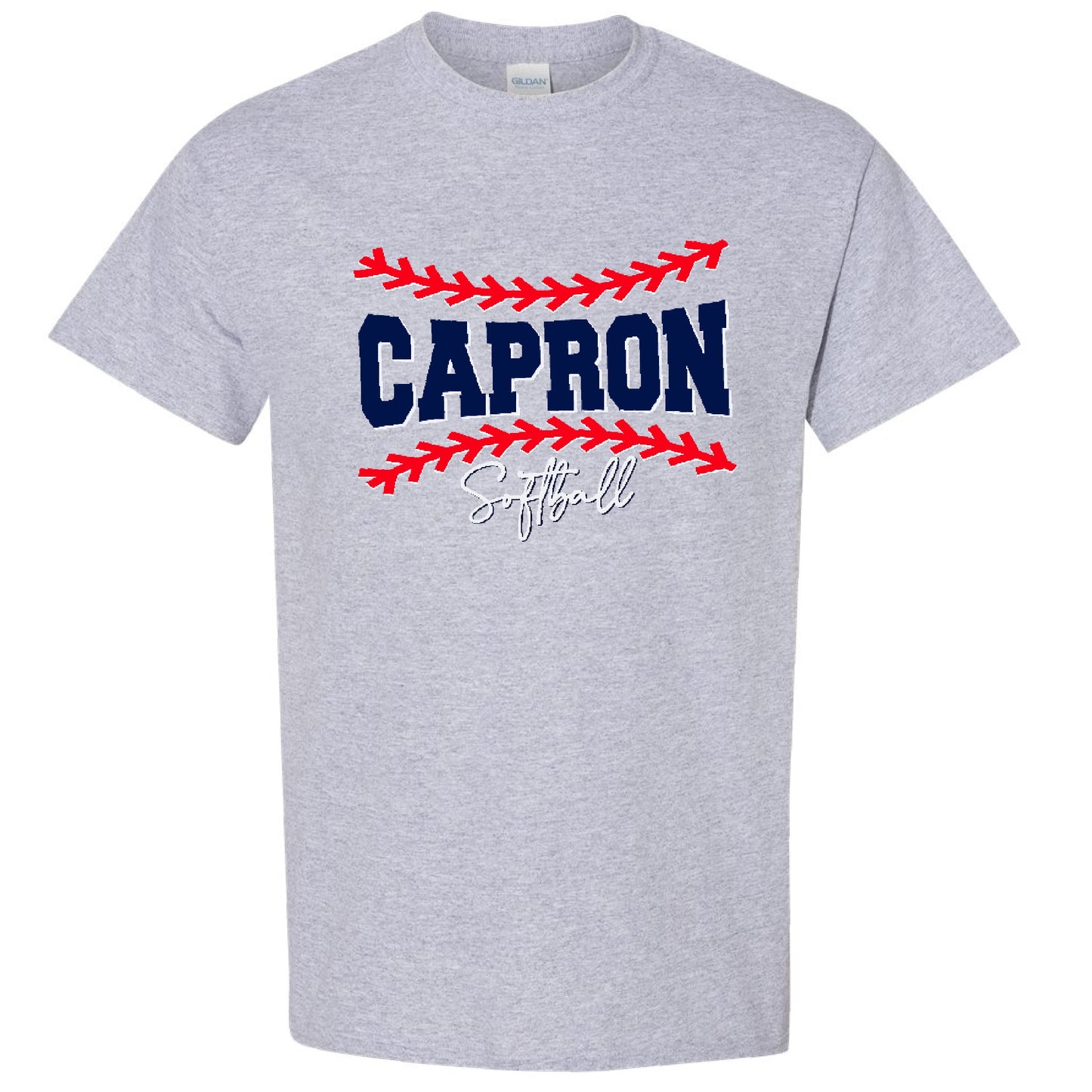 Capron Softball T-shirt- Laces