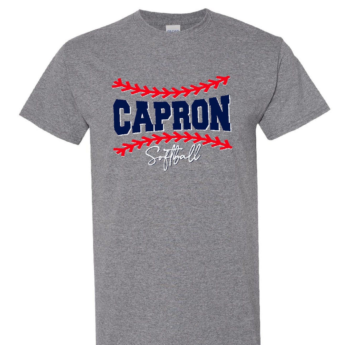 Capron Softball T-shirt- Laces
